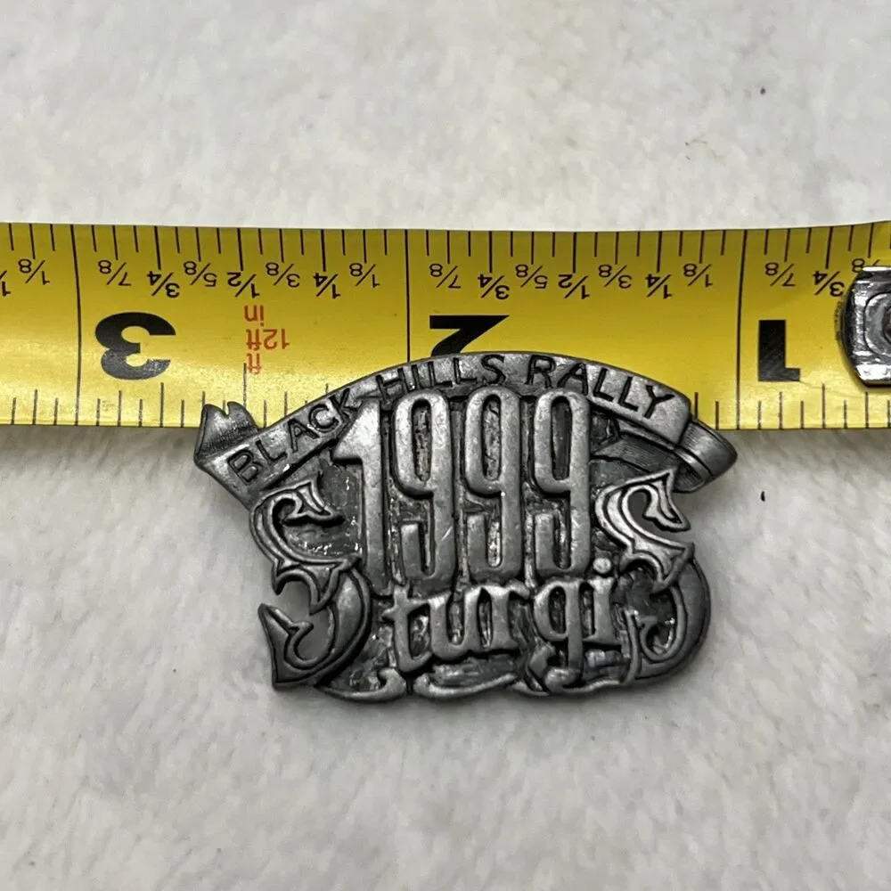 Vintage 1999 STURGIS Black Hills Rally Pin Designer Line Pewter